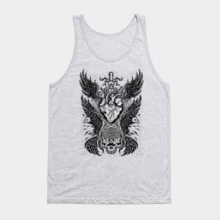 Flying heart Tank Top